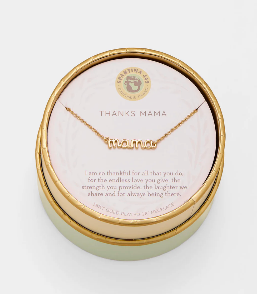 SLV Thanks Mama Necklace Gold