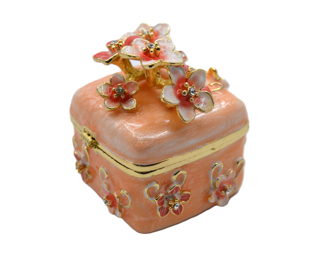 Cherry Blossom Trinket Box
