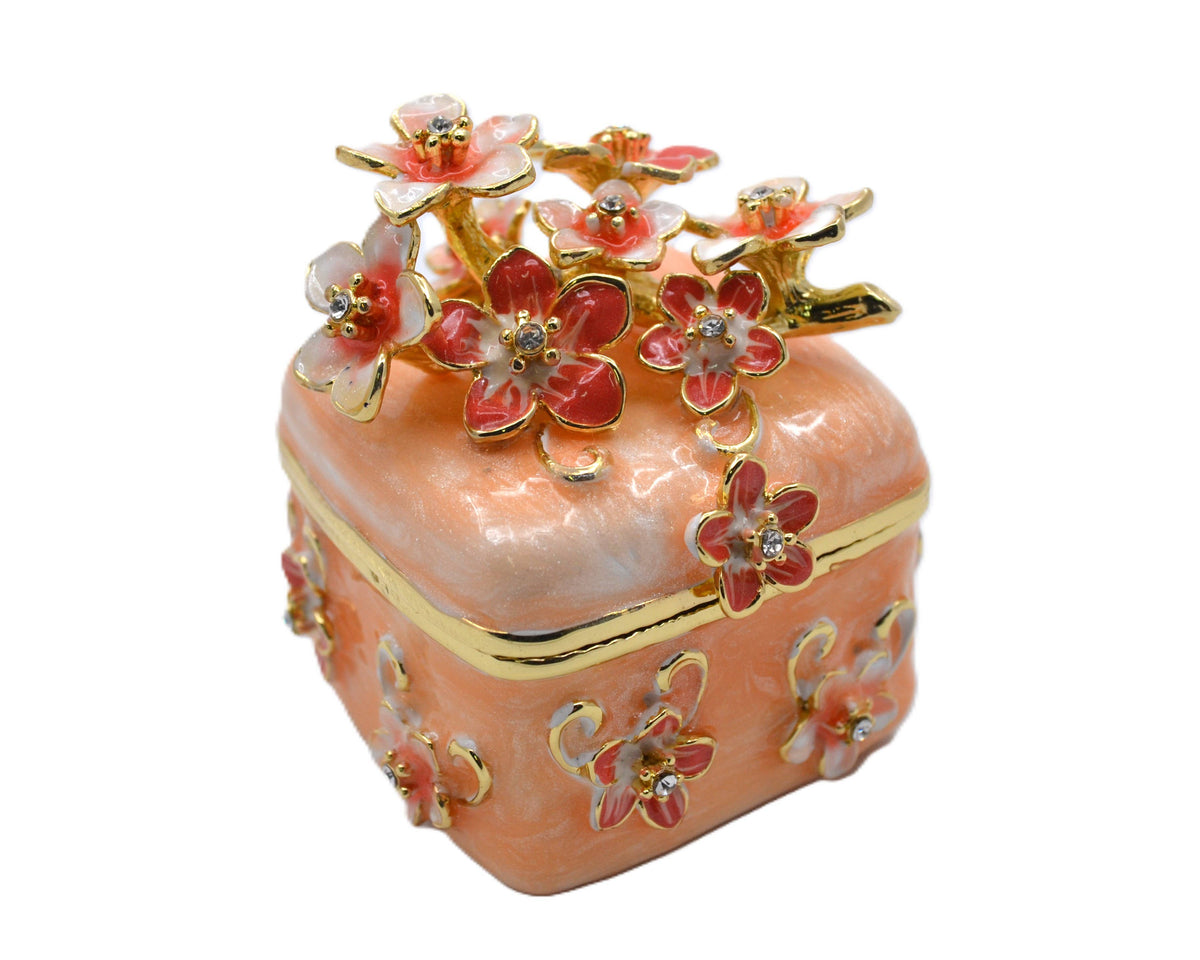 Cherry Blossom Trinket Box