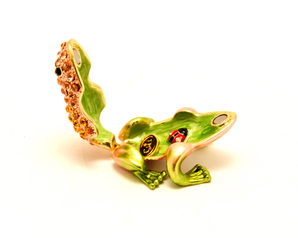 Small Frog Trinket Box