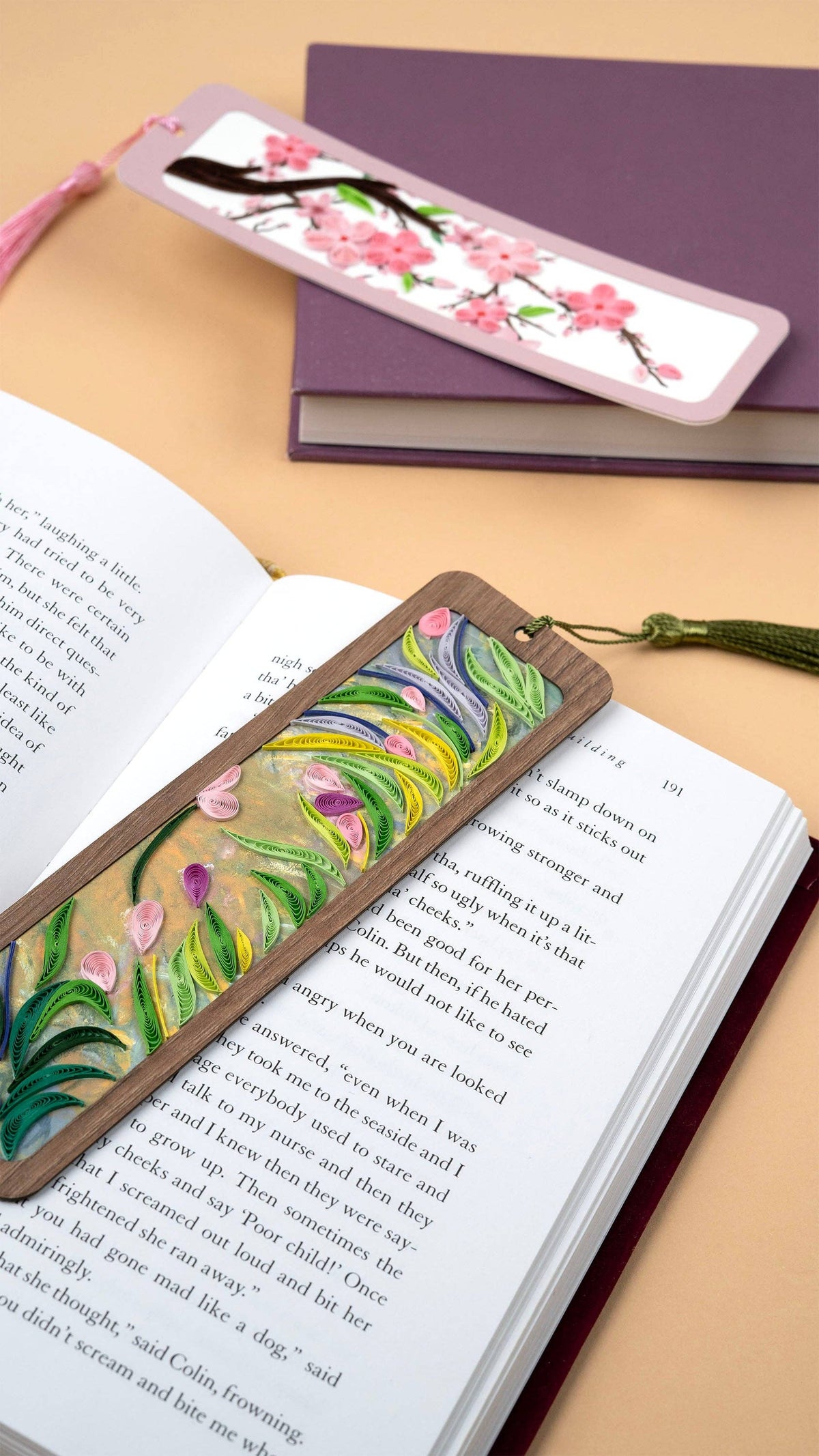 Monet Inspired Bookmark