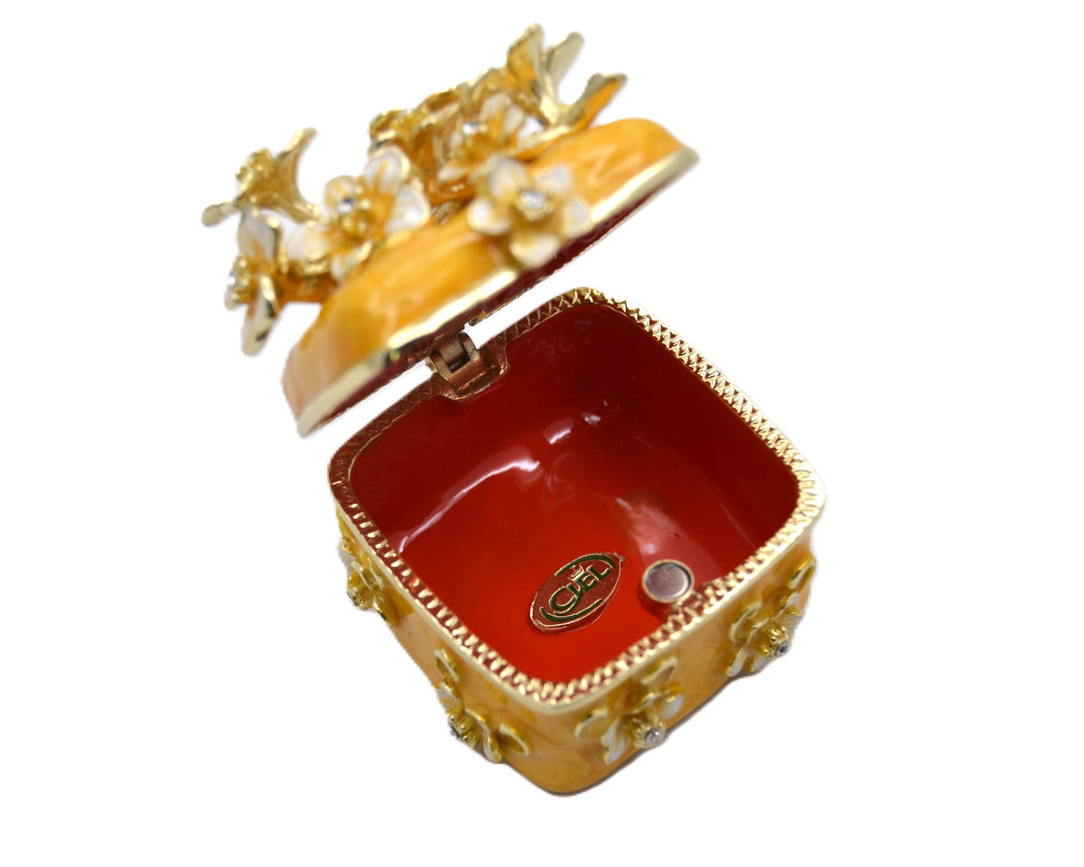 Cherry Blossom Trinket Box