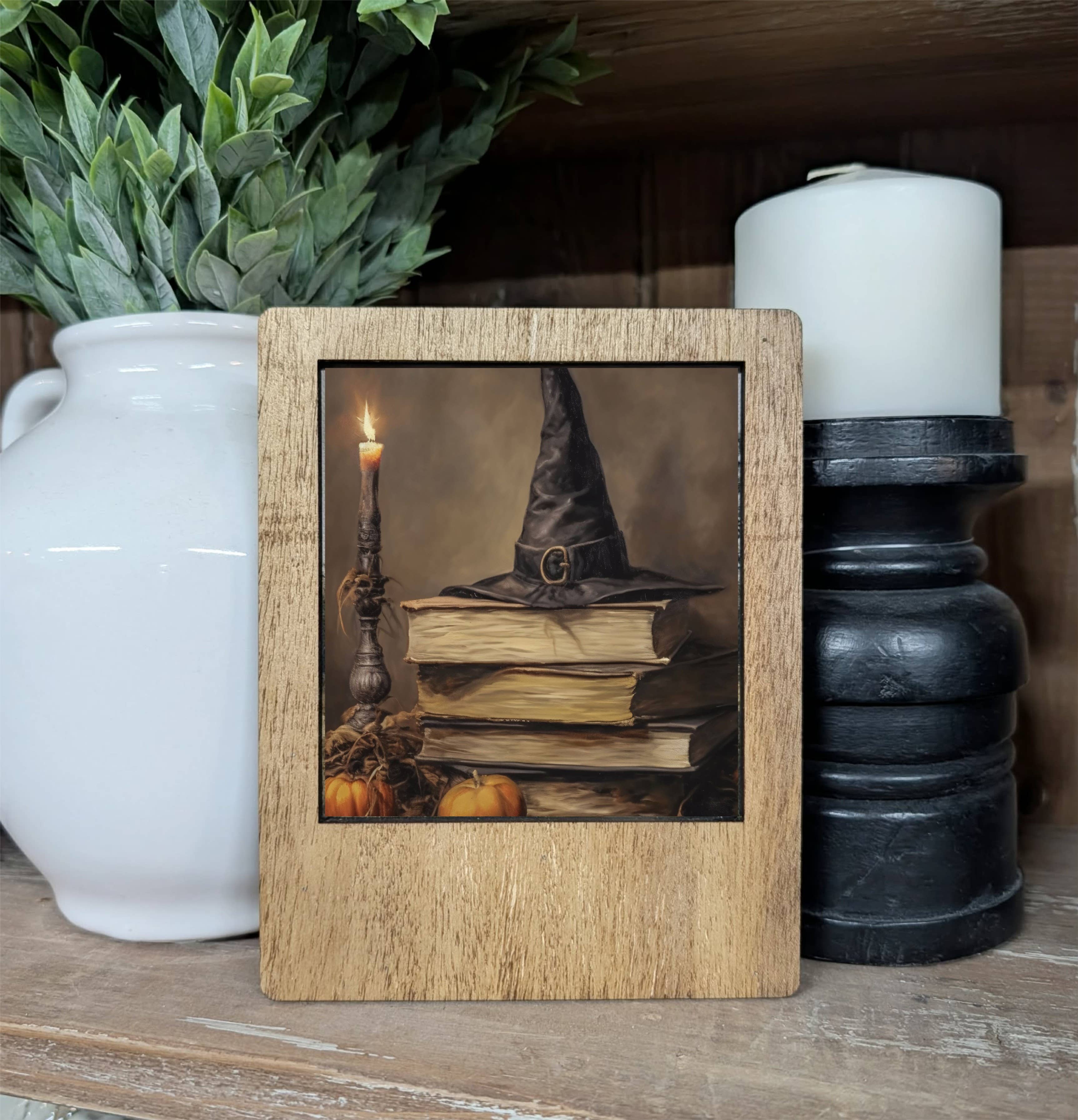 Polaroid Frame Halloween Books