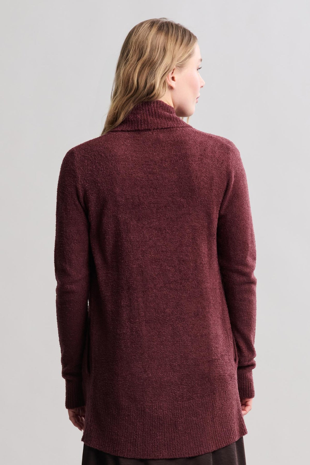 CCL Circle Cardi Deep Garnet