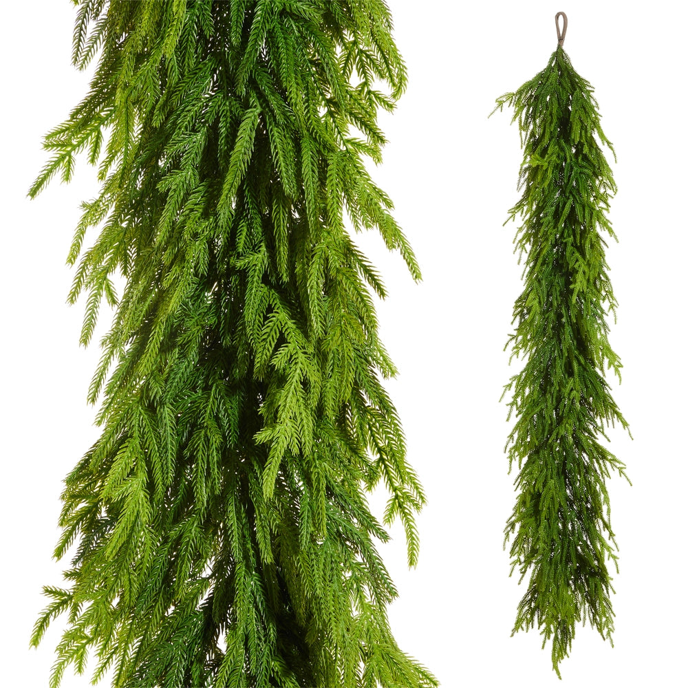 6' Fluffy Norfolk Pine Garland