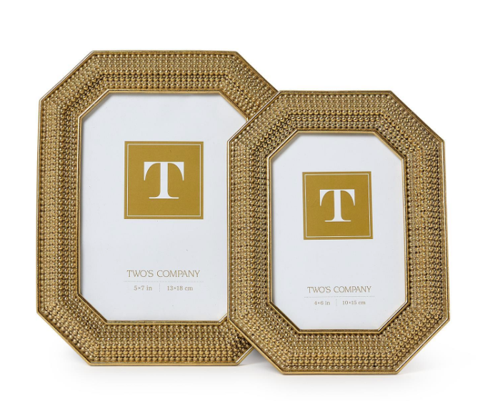 Gold Beaded Frame