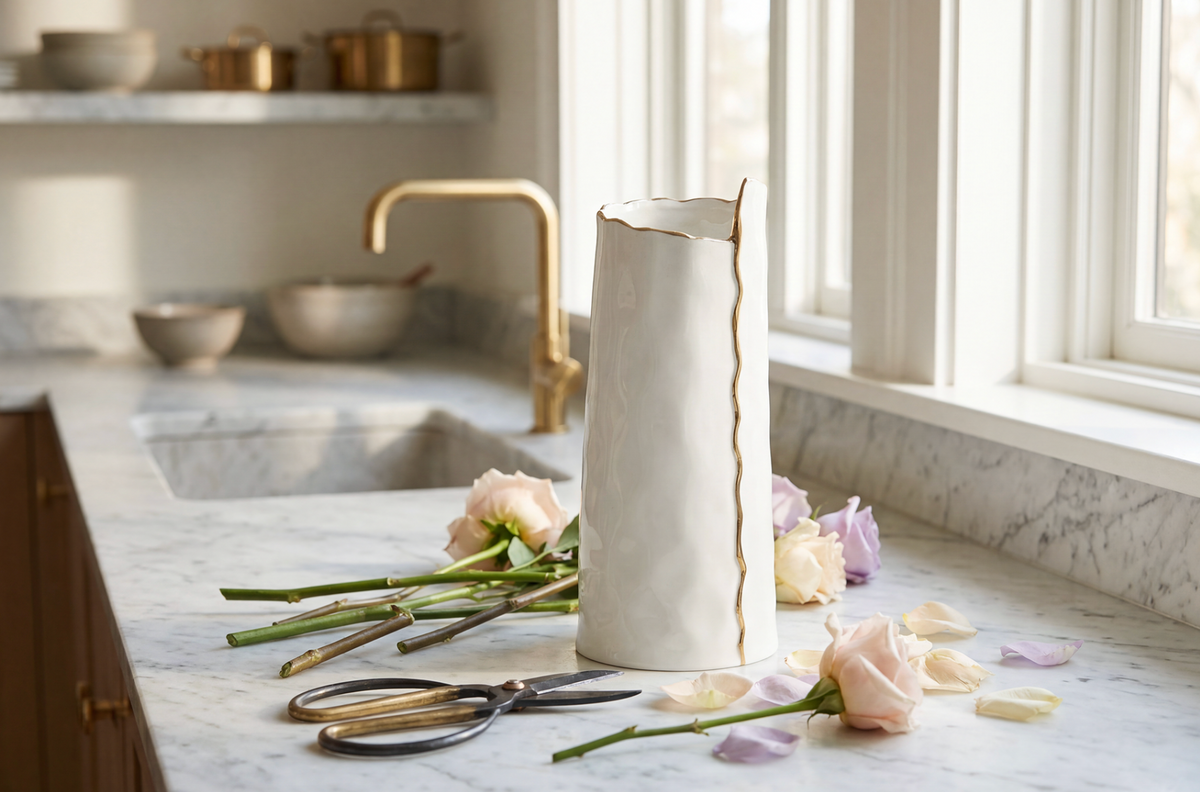 Portofino Large Vase POR0047WG