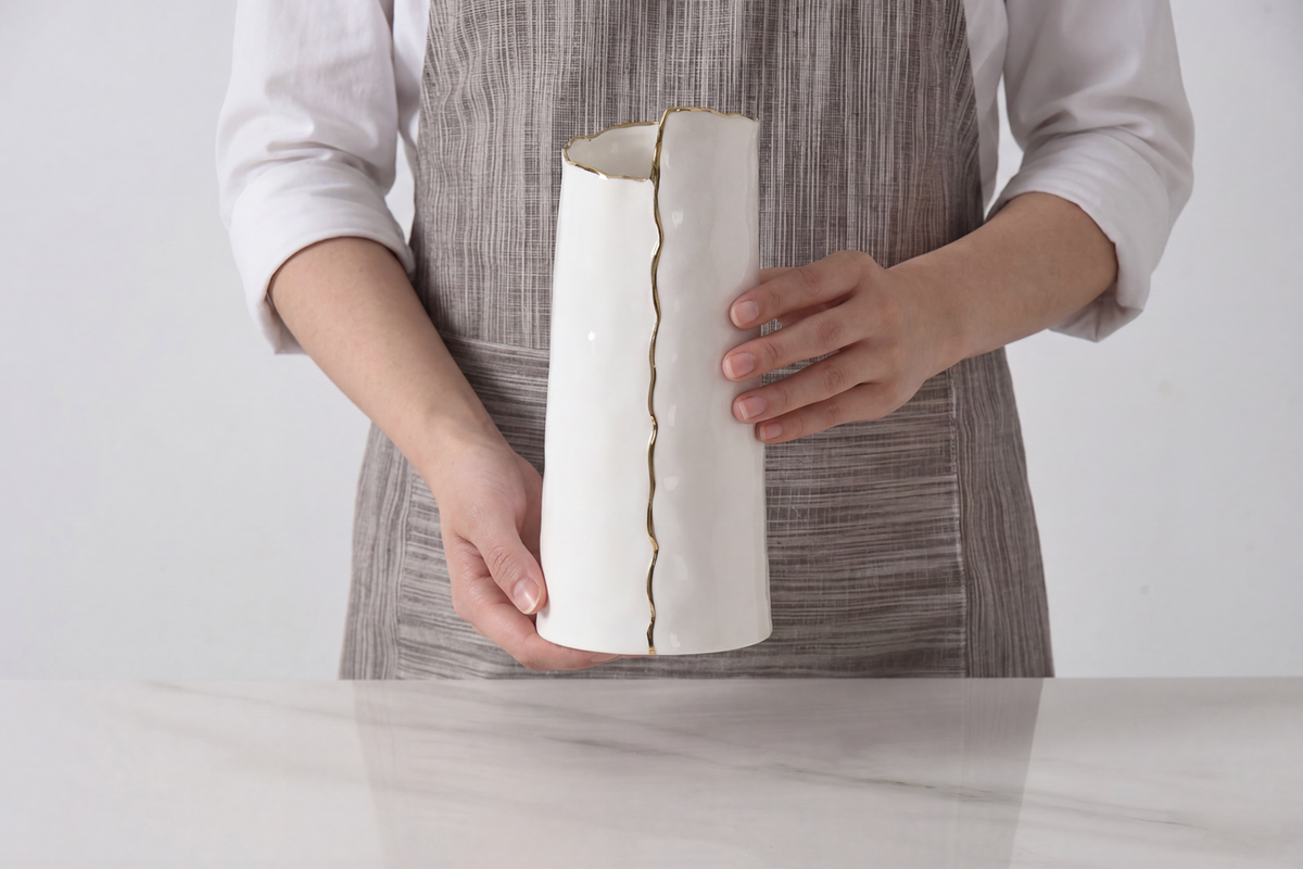 Portofino Large Vase POR0047WG