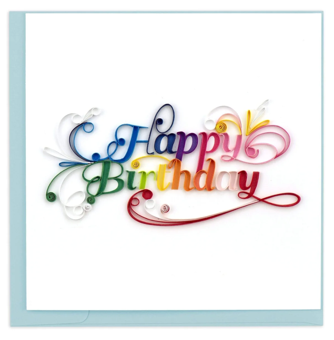 Quilled Birthday Card