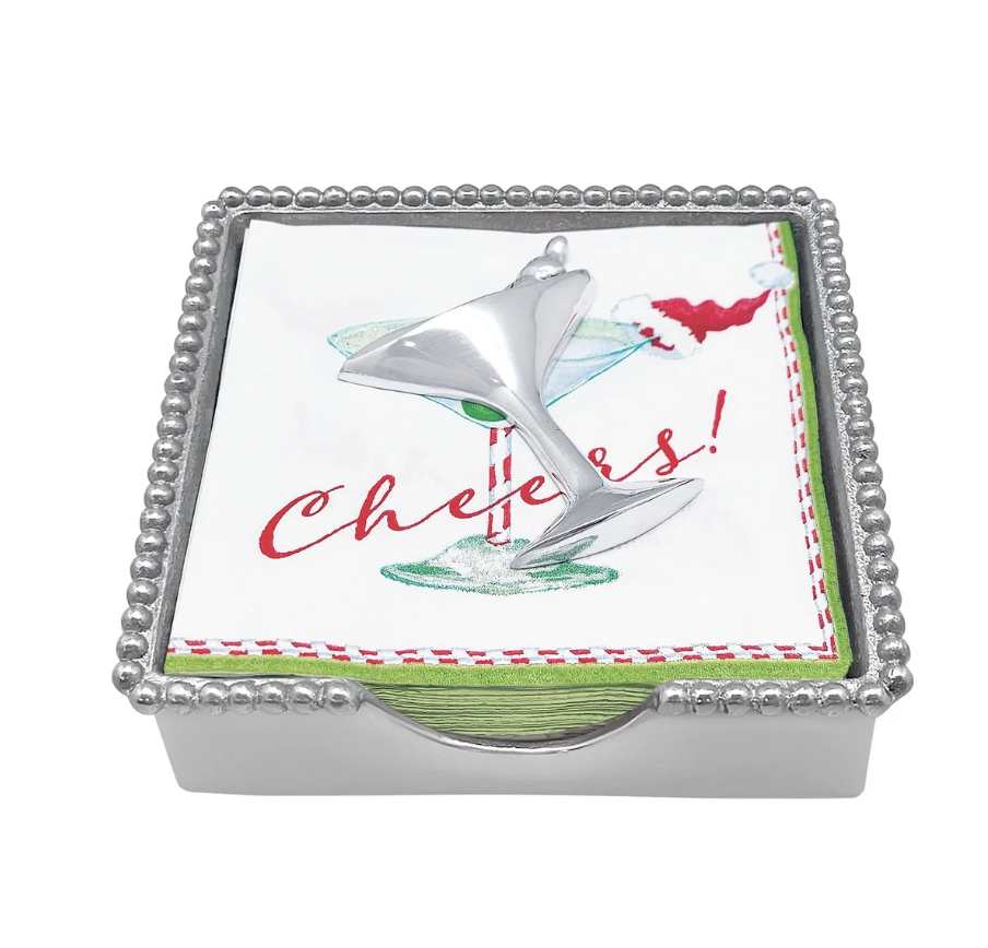 Holiday Cocktail Napkin Set from Mariposa