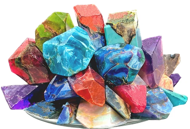 Gemstone Soap