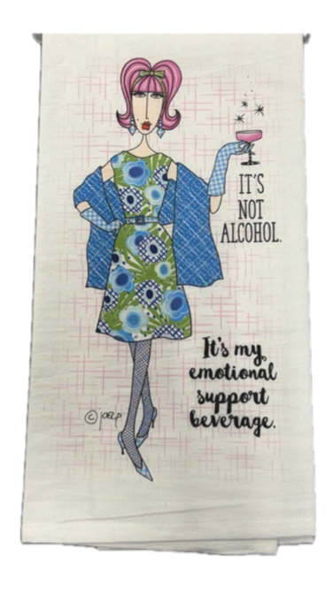 CJ It's Not Alcohol Towel
