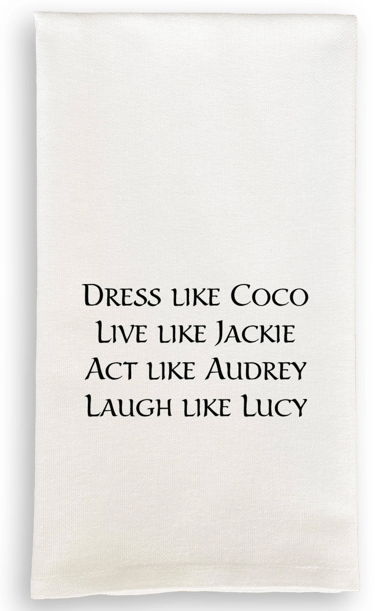 Dress Like Coco towel