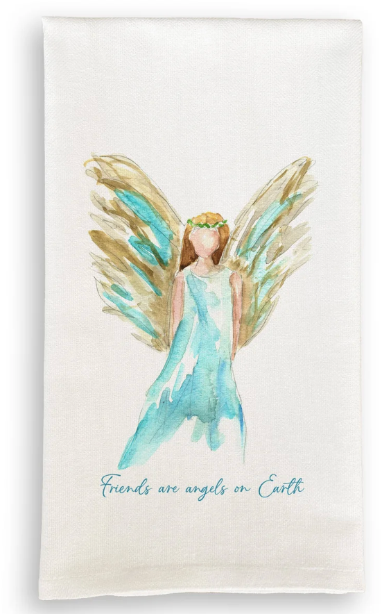 Friends are Angels towel