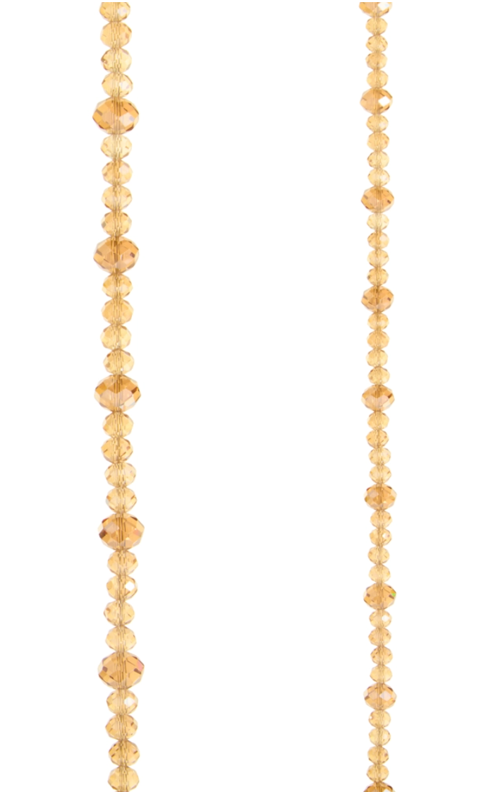 6ft Champagne Bead Garland
