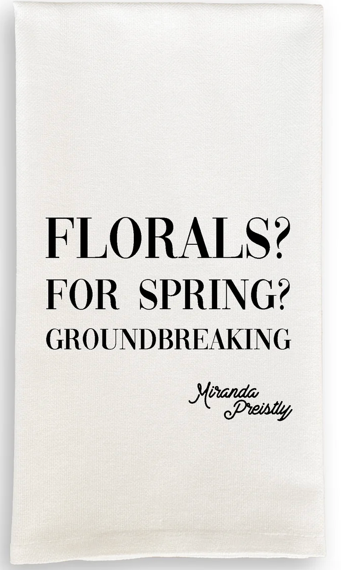 Florals? For Spring?