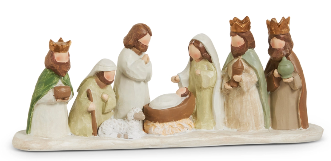 Earthtone Nativity