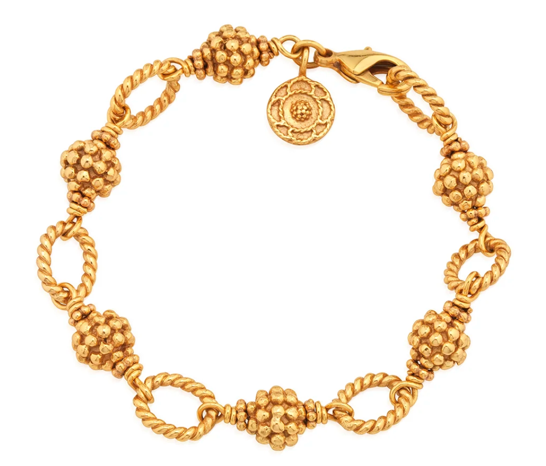 Berry & Bead Bracelet 7in+2in ZYB17-710
