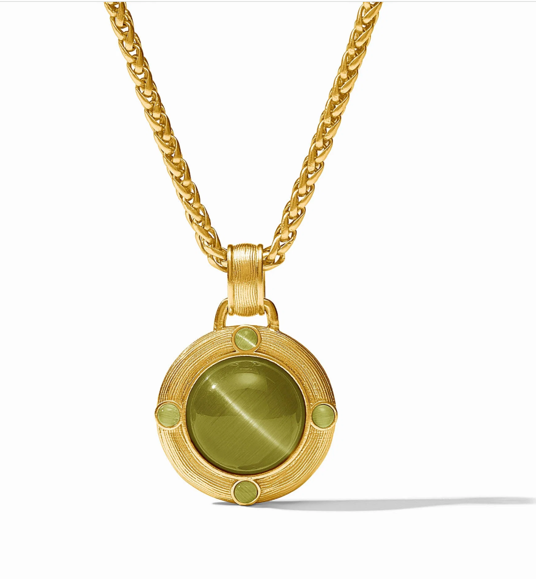 Cobblestone Demi Necklace Green