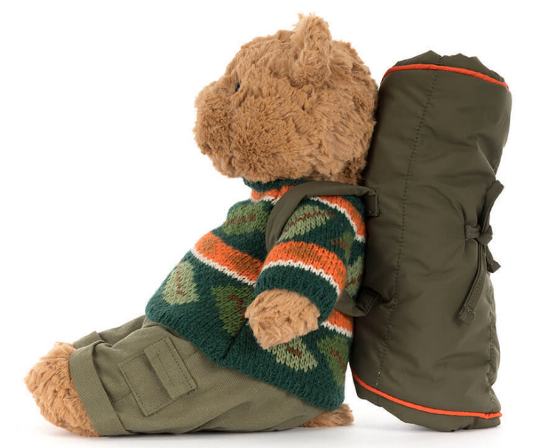 Bartholomew Bear Hiking Outfit by Jellycat