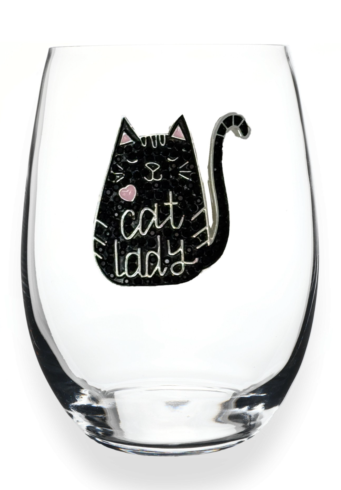 Jeweled Stemless Glass
