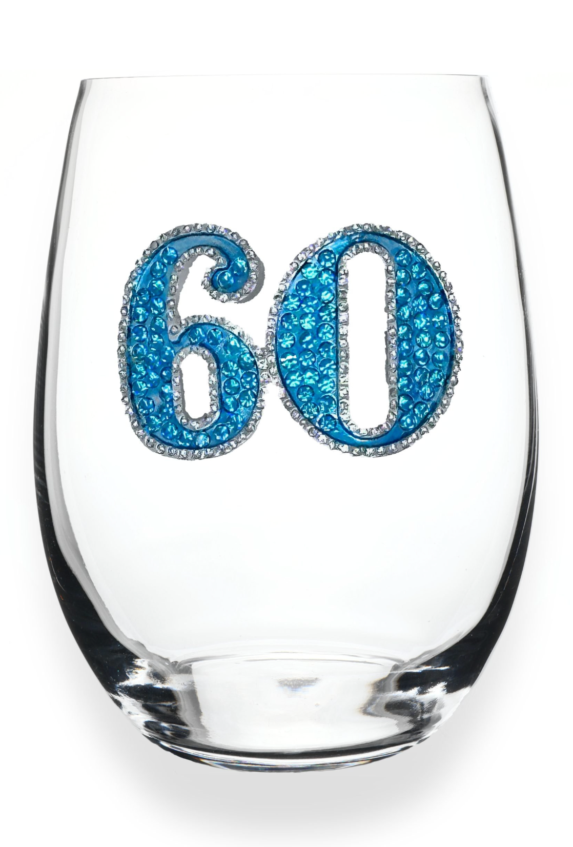 Jeweled Stemless Glass