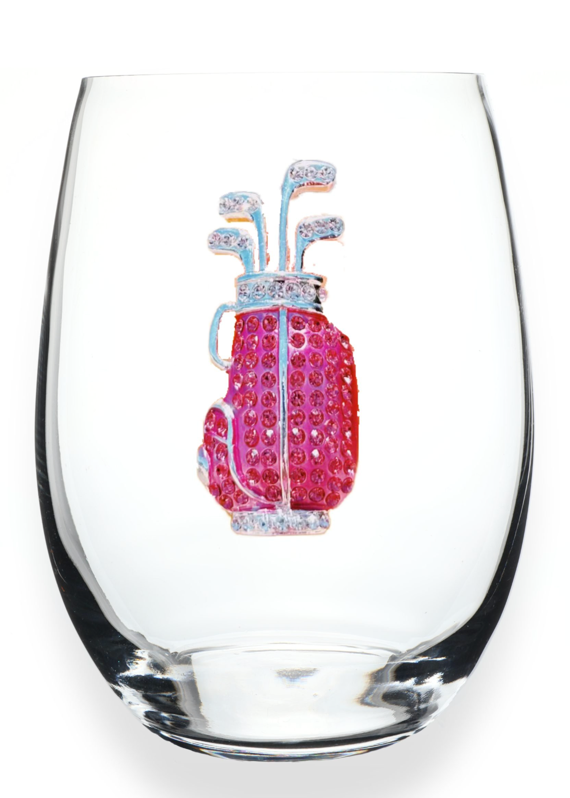 Jeweled Stemless Glass