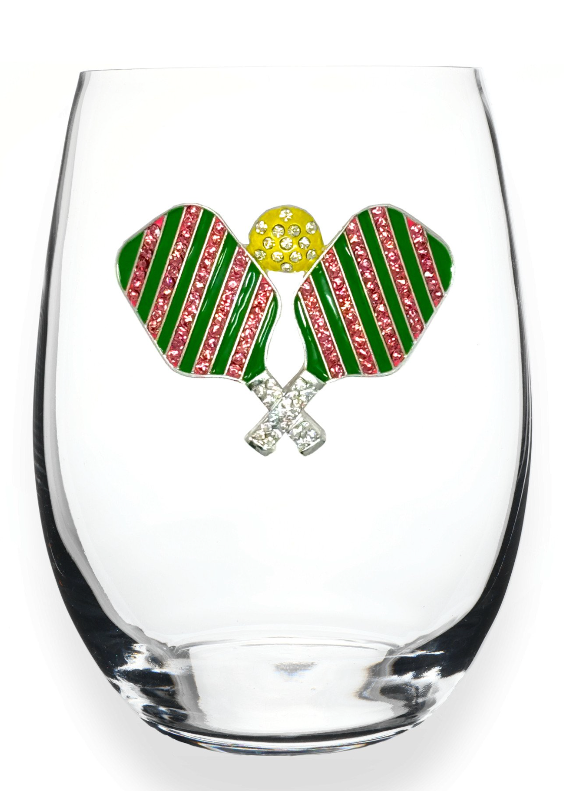 Jeweled Stemless Glass