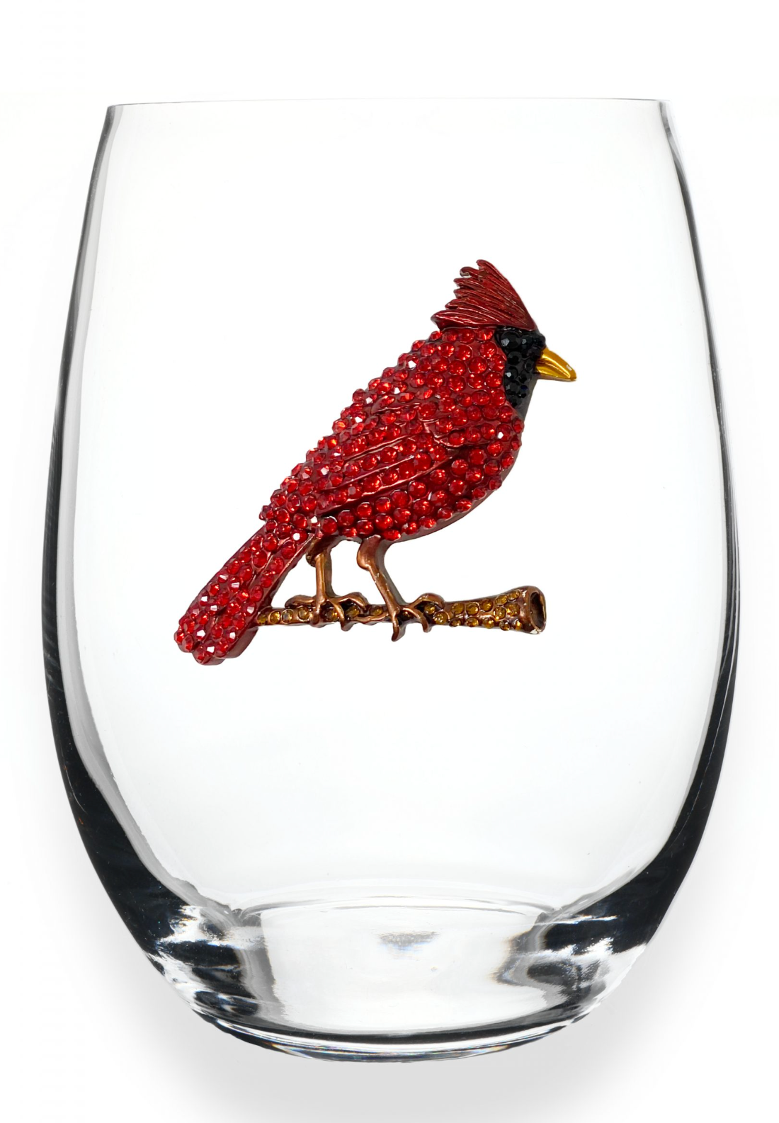 Jeweled Stemless Glass