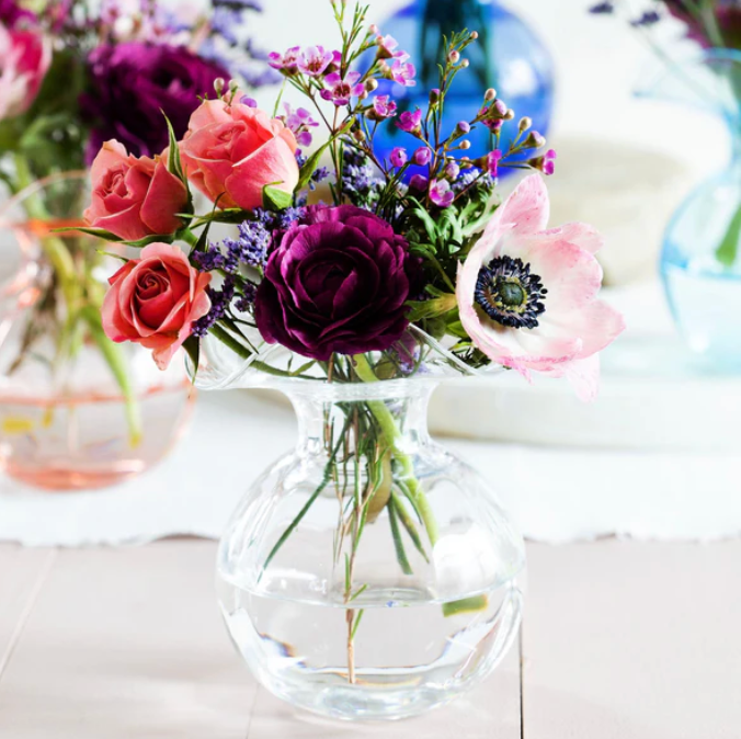 Vietri Glass Bud Vase