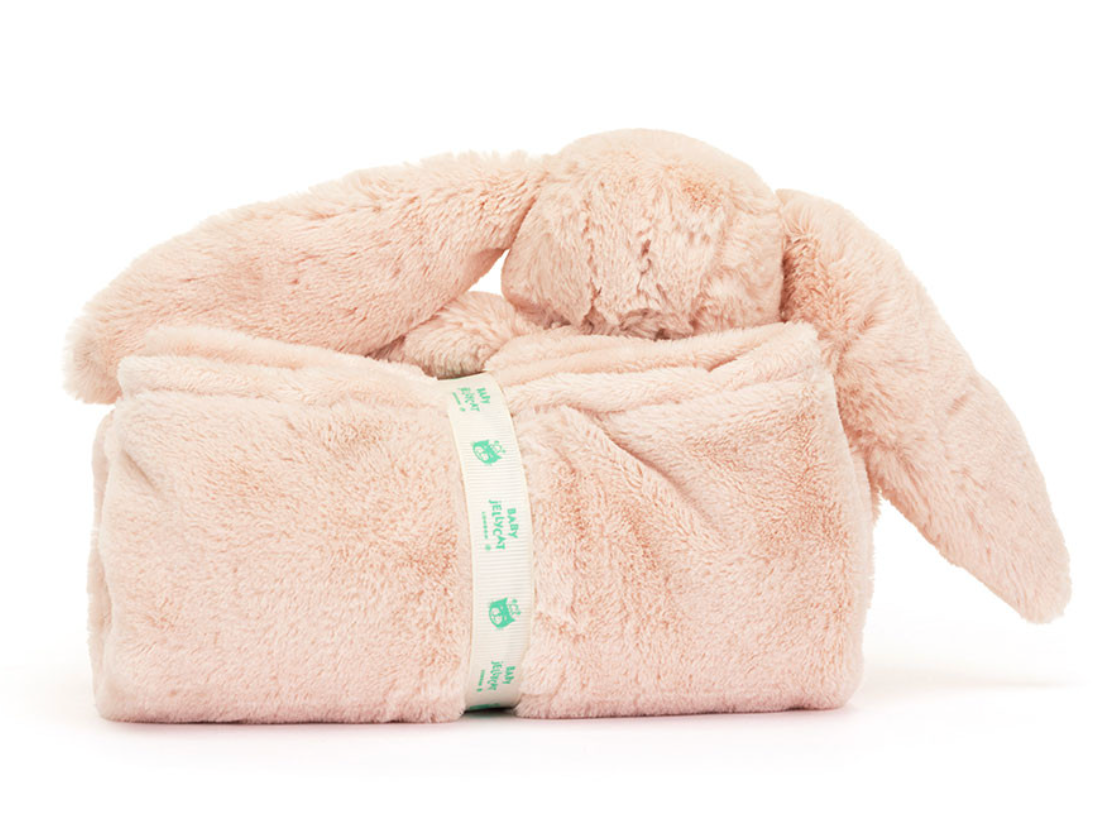 Bashful Blush Bunny Blankie