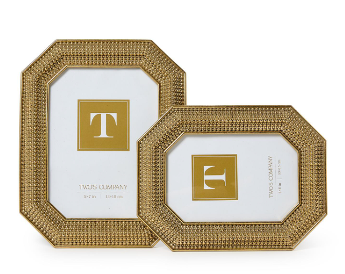Gold Beaded Frame