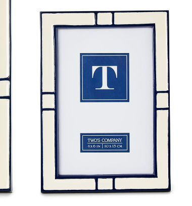 55056 Navy & Cream Frame