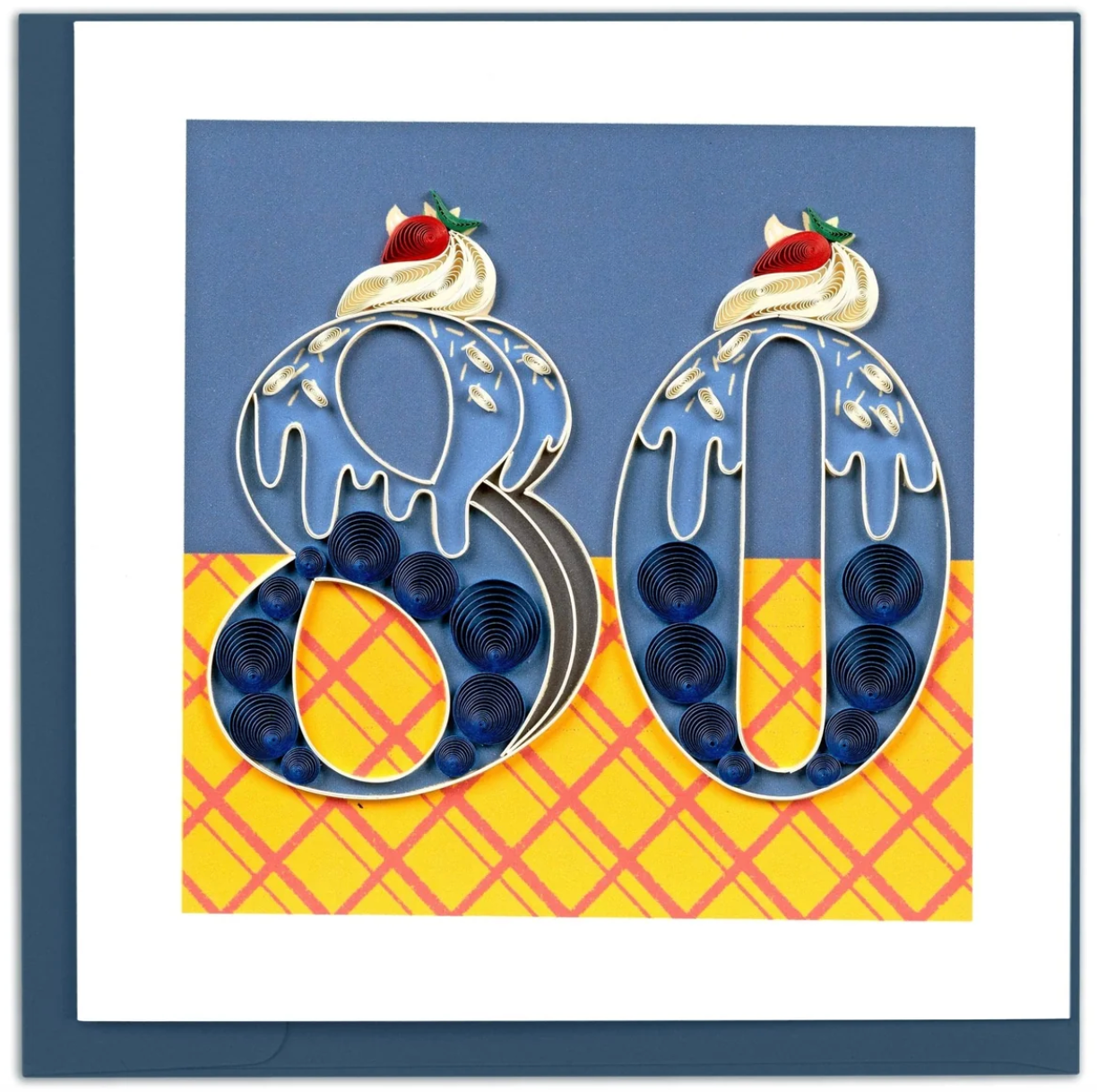 Quilled Birthday Card