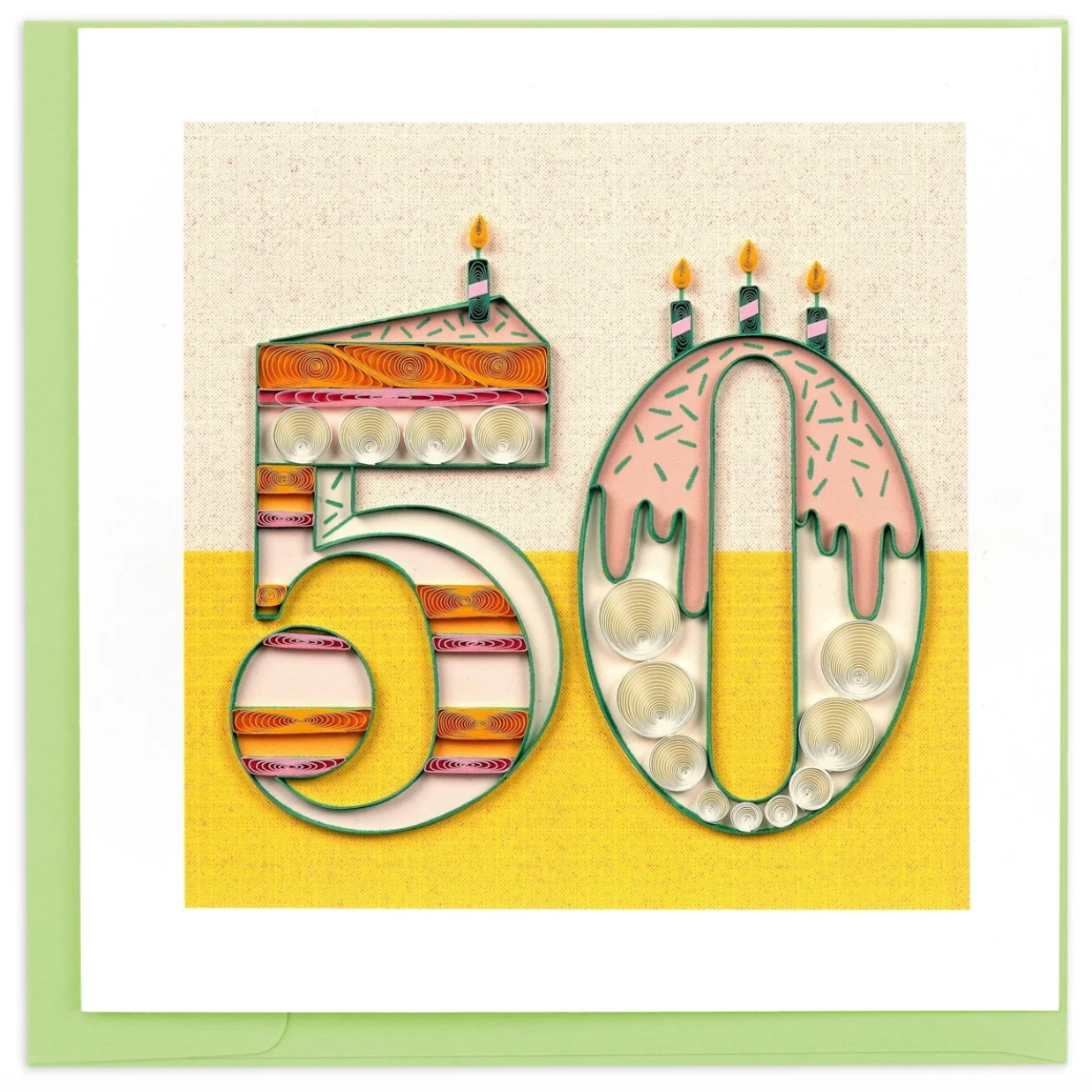 Quilled Birthday Card