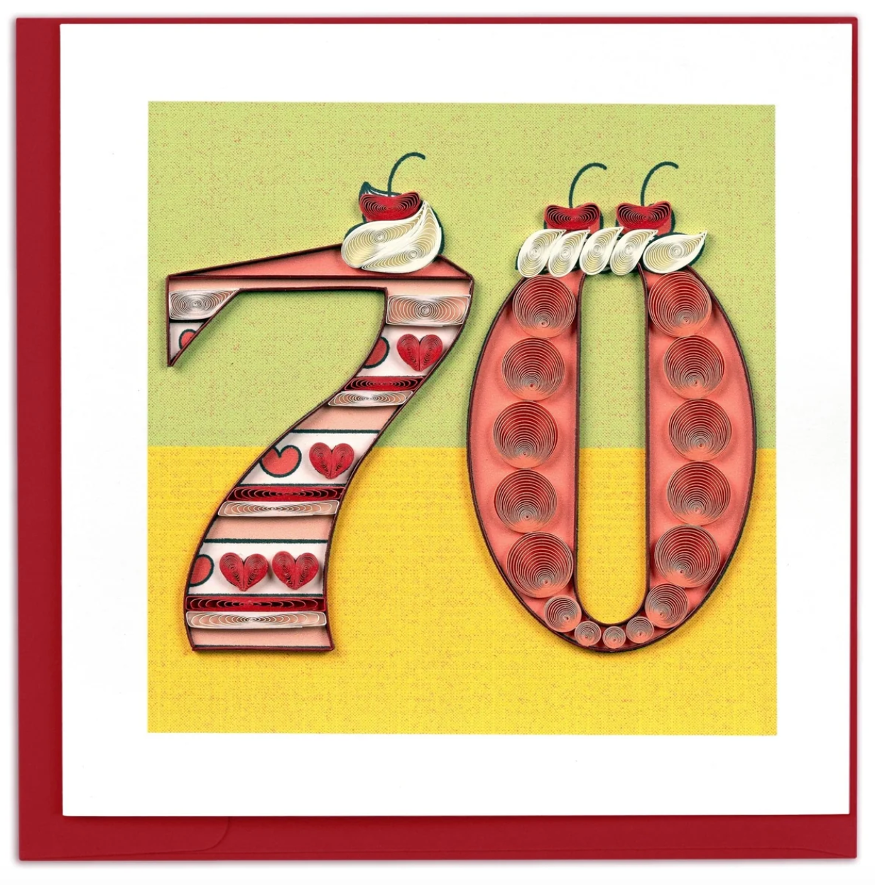 Quilled Birthday Card