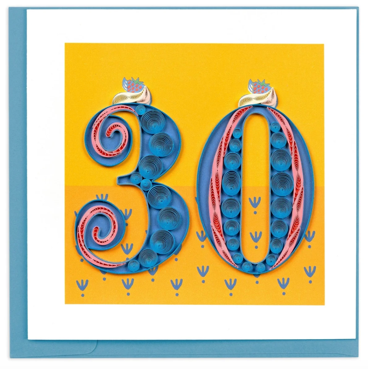 Quilled Birthday Card