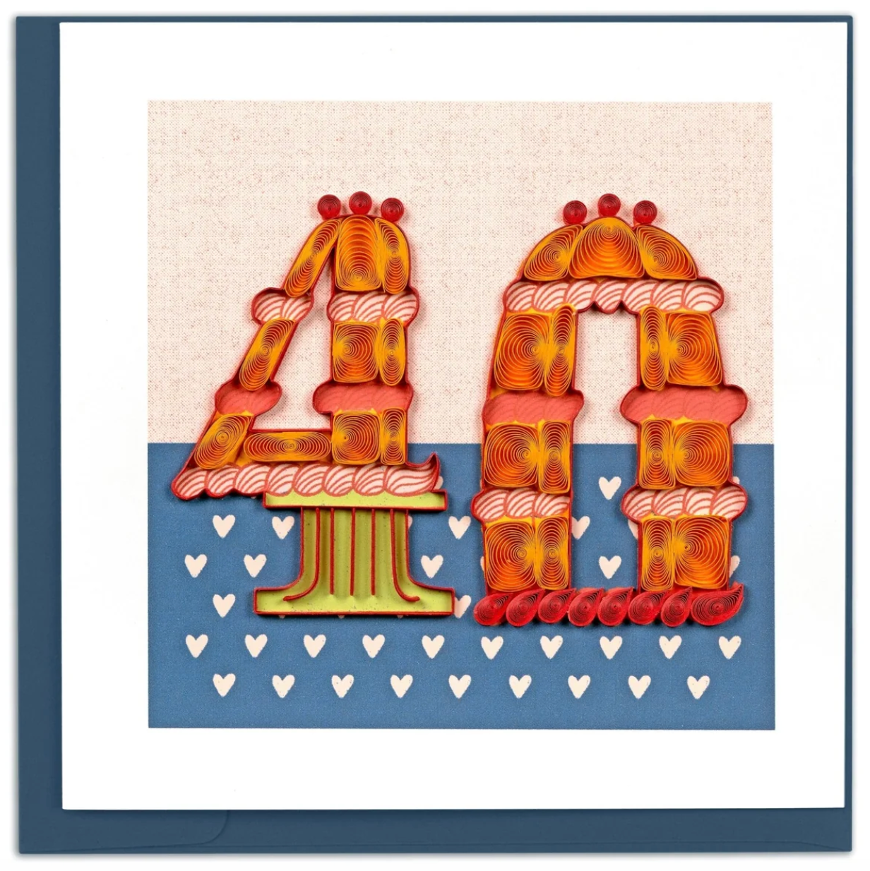 Quilled Birthday Card