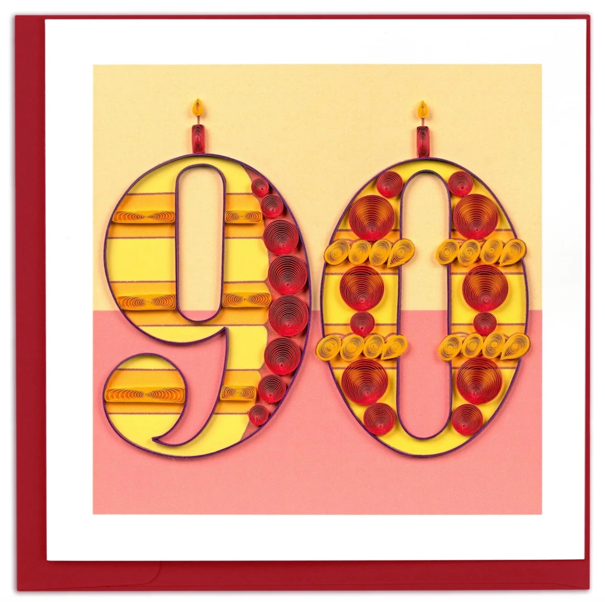 Quilled Birthday Card