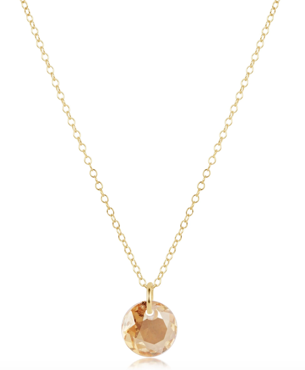 16in Gold Reflection Sm Charm