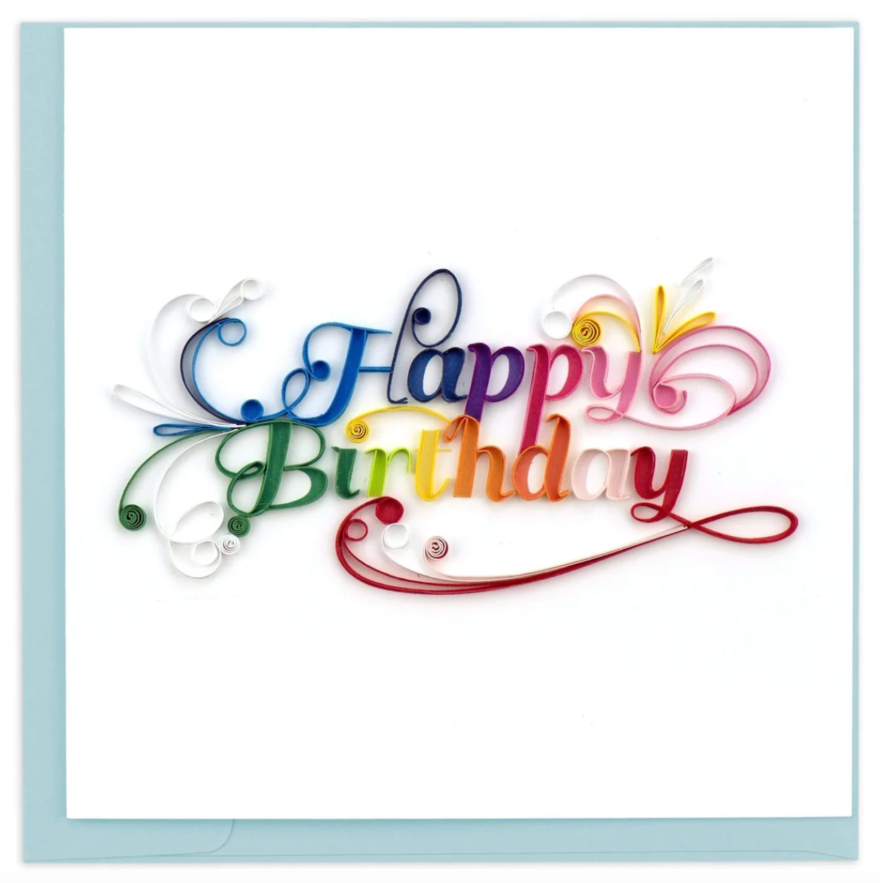 Quilled Birthday Card
