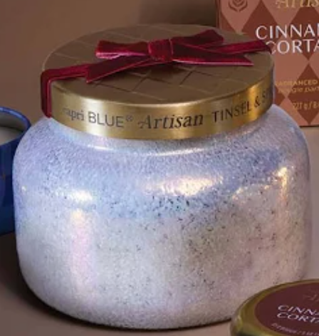Tinsel & Spice Artisan Winter Bazaar Signature Candle