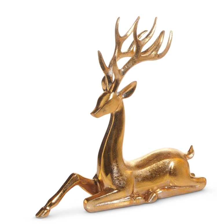 Gold Deer Figure