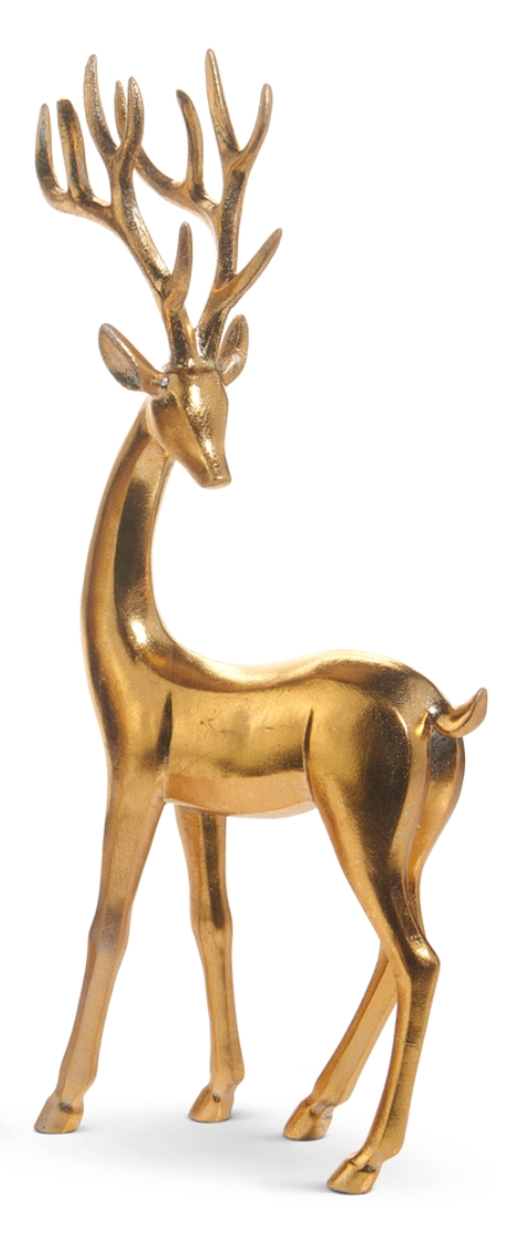 Gold Deer Figure