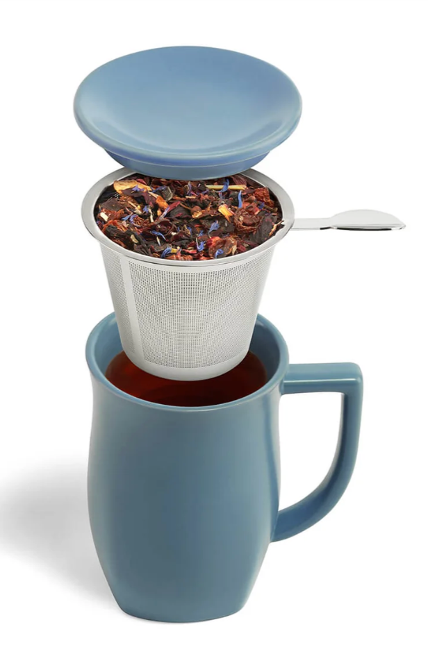 Fiore Verbena Blossom Steeping Cup with Infuser