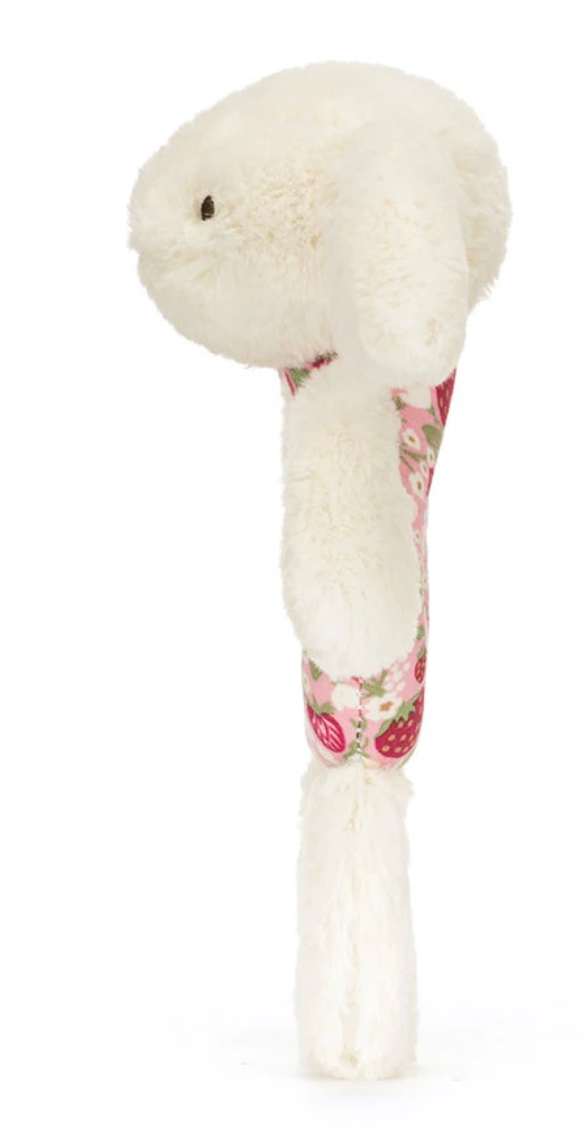 Blossom Cream Bunny Berry Ring Rattle