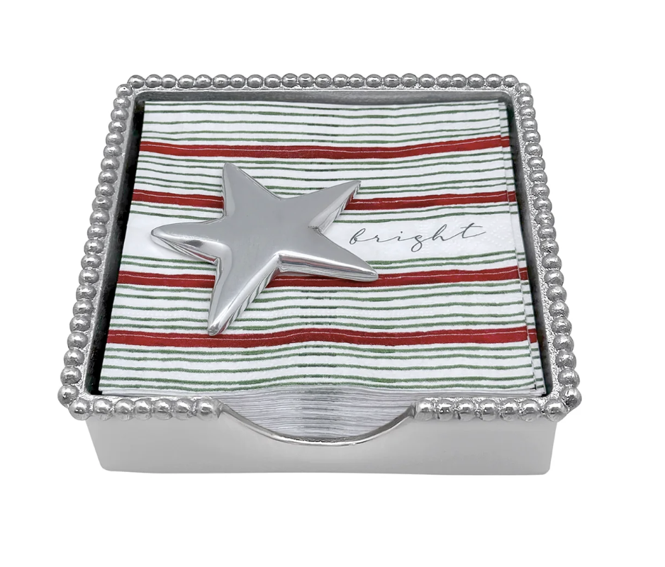 Holiday Cocktail Napkin Set from Mariposa