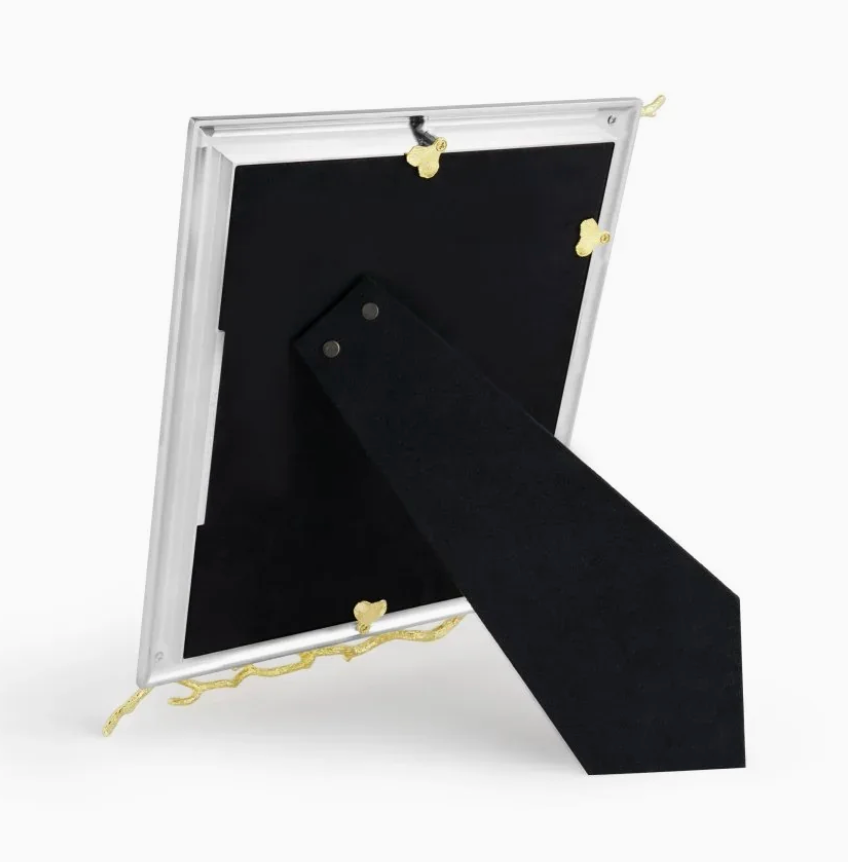8x10 Butterfly Ginkgo Gold Reflective Frame