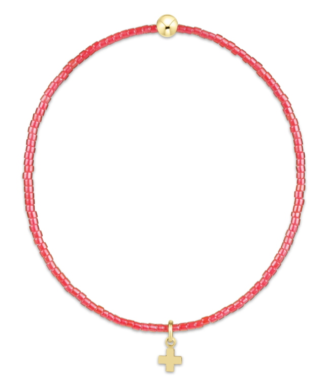 Hope Classic Signature Cross Sm Gold Charm