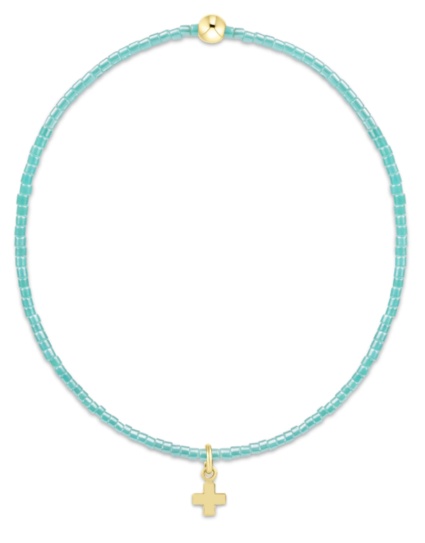 Hope Classic Signature Cross Sm Gold Charm